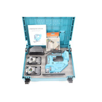 PowerCut Pro Портативний електричний лобзик у кейсі з двома акумуляторами для точних розрізів